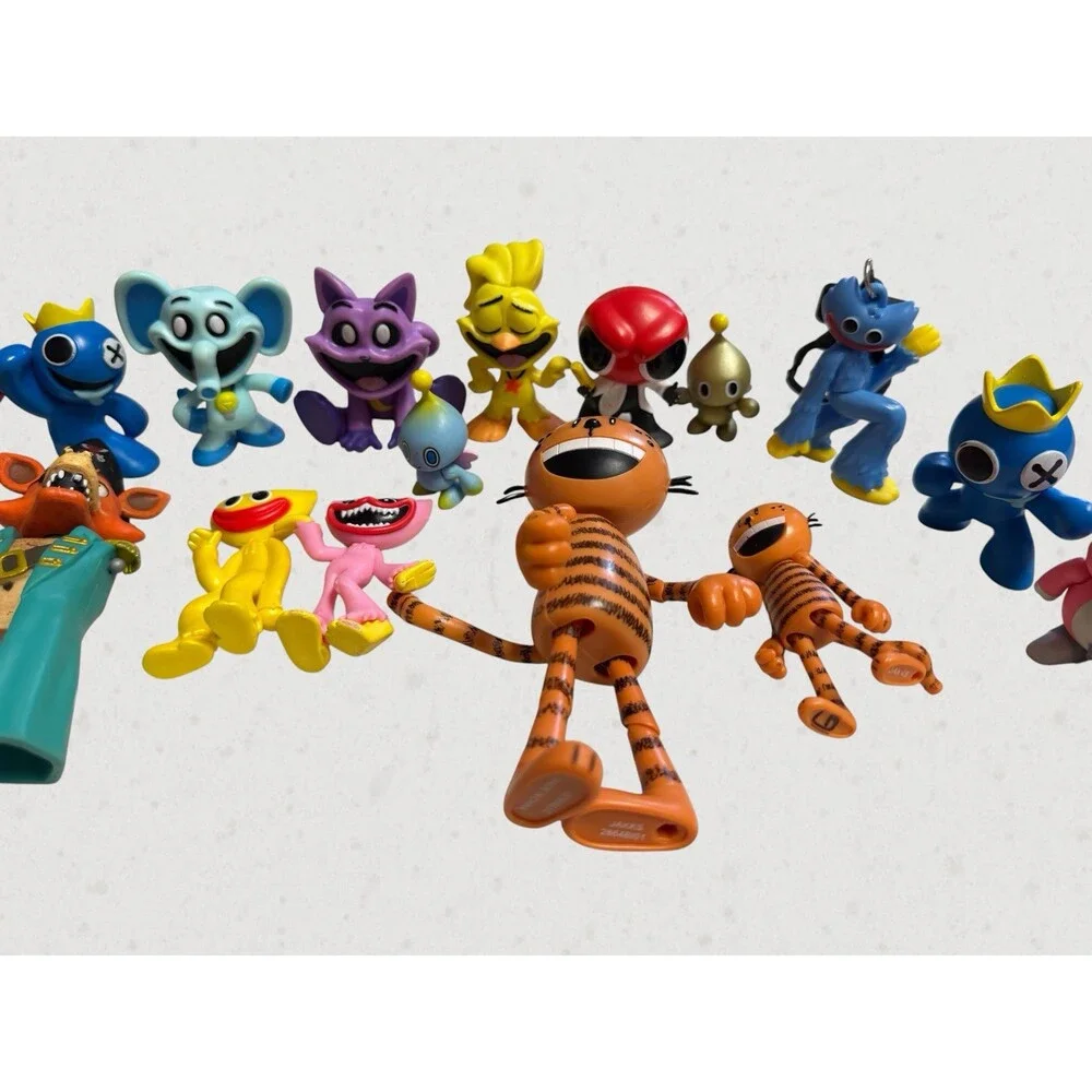 Poppy Playtime Rainbow Friends Mini Figure Lot Smiling Critters Piggy + More